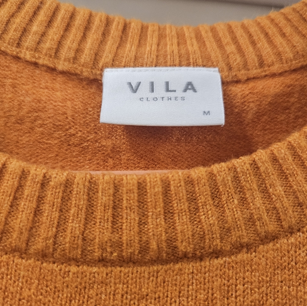Vila VIRIL O-NECK L/S KNIT TOP - NOOS - Picture 5 of 7